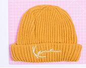 Kulich Karl Kani KK Signature Fisherman Beanie Ocher