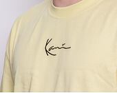 Triko Karl Kani Small Signature Tee Light Yellow