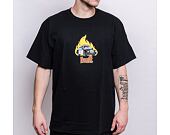 Triko HUF Roasted T-Shirt Black
