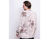 Triko HUF Mess Tiedye Longsleeve Black