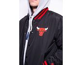 Bunda New Era NBA Team Wordmark Bomber Chicago Bulls Black