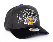 Kšiltovka Mitchell & Ness Los Angeles Lakers G2 Arch 110 Snapback Grey / Black