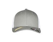 Kšiltovka Yupoong Trucker Recycled Mesh Grey/White 6511RM Flexfit Trucker Recycled