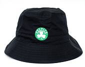 Klobouk Mitchell & Ness Boston Celtics Team Logo Bucket Hat Black