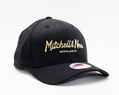 Kšiltovka Mitchell & Ness Branded Metallic Weald Redline Stretch Snapback Black