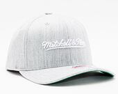 Kšiltovka Mitchell & Ness Branded Comfy Core Stretch Snapback Grey Heather