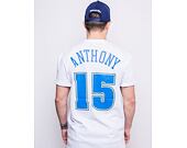 Triko Mitchell & Ness Denver Nuggets Carmelo Anthony Name & Number Tee White