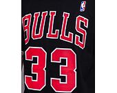 Triko Mitchell & Ness Chicago Bulls Scottie Pippen Name & Number Tee Black