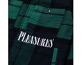 Bunda HUF × Pleasures Blackwatch Work Jacket Navy