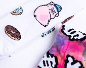 Ponožky HUF Feed Time Sock White