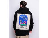 Mikina Pink Dolphin PROMO HOODIE QS2116PBBL BLACK