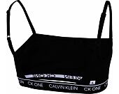 Dámská podprsenka Calvin Klein Unlined Bralette QF5727E 001 Black