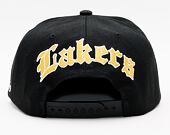 Kšiltovka Mitchell & Ness Los Angeles Lakers English Dropback Snapback NBA