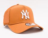 Kšiltovka New Era 9FORTY Trucker Mesh New York Yankees Snapback Toffee