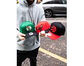 Kšiltovka Mitchell & Ness Toronto Raptors Wool 2 Tone Redline Stretch Snapback Black / Red