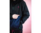 Bunda New Era Contemporary Cargo Windbreaker Black / Muave Blue