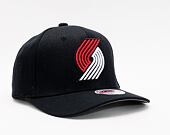 Kšiltovka Mitchell & Ness Team Ground 2.0 Stretch Snapback Portland Trail Blazers Black