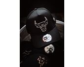 Kšiltovka New Era 9FORTY A-Frame NBA Black and Gold Chicago Bulls