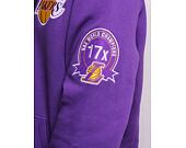 Mikina Mitchell & Ness Champ City Hoody Los Angeles Lakers Purple