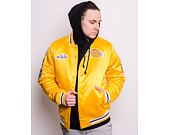 Bunda Mitchell & Ness Champ City Satin Jacket Los Angeles Lakers Gold