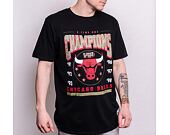 Triko Mitchell & Ness Last Dance 6x Champs Tee 2 Chicago Bulls Black