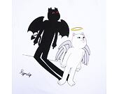 Triko Rip N Dip Shadow Friend Tee White RND9076