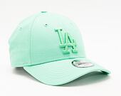 Dětská kšiltovka New Era 9FORTY Kids MLB League Essential Los Angeles Dodgers Strapback Mint