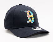 Dětská kšiltovka New Era 9FORTY Kids MLB Camo Infill Boston Red Sox Strapback Navy