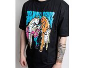 Triko Santa Cruz Grabke Melting Clocks T-Shirt Black