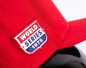 Kšiltovka New Era 59FIFTY MLB World Series 5 Cincinnati Reds Fitted Scarlet
