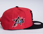 Kšiltovka Mitchell & Ness Philadelphia 76ers Team Insider Snapback HWC Red / Black