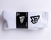 Ponožky New Era - Flag Crew 3Pack - White