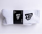 Ponožky New Era Flag Crew 3Pack White