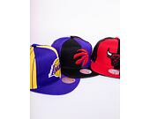 Kšiltovka Mitchell & Ness What The Pinstripe Toronto Raptors Black