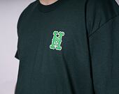 Triko HUF × Thrasher High Point T-Shirt Forest Green
