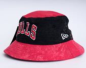 Klobouk New Era NBA Washed Pack Tapered Bucket Chicago Bulls Black