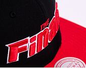 Kšiltovka Mitchell & Ness The Finals Snapback Chicago Bulls Black / Red