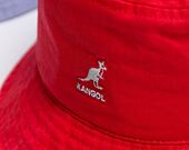 Klobouk Kangol Washed Bucket Cherry Glow