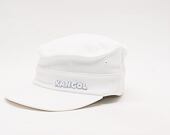 Kšiltovka Kangol - Cotton Twill Army Cap - White