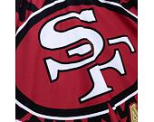 Kraťasy Mitchell & Ness NFL Jumbotron 2.0 Shorts San Francisco 49Ers Black / Red