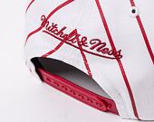 Kšiltovka Mitchell & Ness NBA Retro Pinstripe Snapback Hwc Atlanta Hawks White
