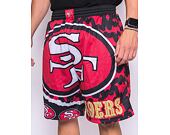 Kraťasy Mitchell & Ness NFL Jumbotron 2.0 Shorts San Francisco 49Ers Black / Red