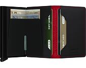 Peněženka Slimwallet Secrid Perforated Black-Red