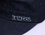Kšiltovka Kangol Denim Flexfit Army Cap Indigo