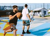 Kraťasy Mitchell & Ness NCAA Jumbotron 2.0 Shorts Georgetown University Navy / Grey