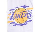 Triko New Era NBA Tear Graphic Tee Los Angeles Lakers White