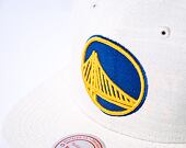 Kšiltovka Mitchell & Ness Cut Away Snapback Nba Golden State Warriors Off White