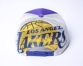 Kšiltovka Mitchell & Ness Off The Backboard Trucker Los Angeles Lakers Purple / White