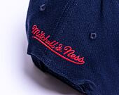 Kšiltovka Mitchell & Ness Team 2 Tone 2.0 Stretch Snapback Hwc Philadelphia 76Ers Black / Red