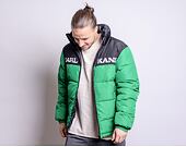 Bunda Karl Kani Retro Block Reversible Puffer Jacket Green/Black/White